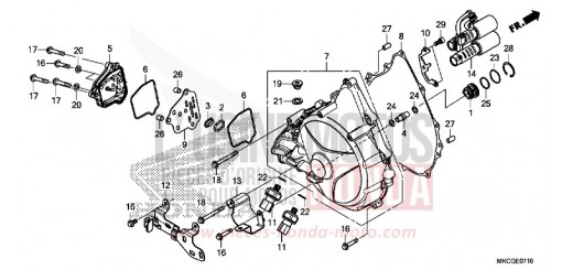 CLUTCH CASE (DCT) GL1800BDL de 2020